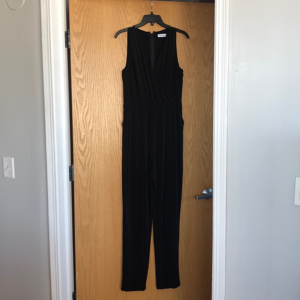 Calvin Klein black jumpsuit